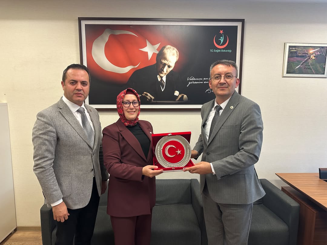SAĞLIK BAKANLIĞI STRATEJİK PERSONEL ATAMA DAİRE BAŞKANI SERDAR KIZIL’A ZİYARET